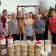 На Долинщині зліпили майже пів тонни вареників для ЗСУ