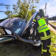 Надзвичайники ліквідували наслідки ДТП у Калуському районі