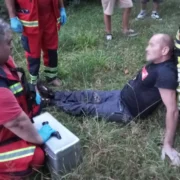 У Надвірній рятувальники надали допомогу чоловіку, який упав в потічок