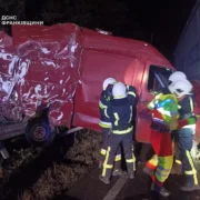 На Франківщині зіткнулись дві вантажівки