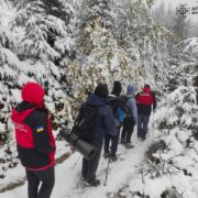 В горах допомогли туристам, яким стало зле через погіршення погоди