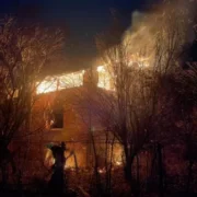 Ввечері у Чукалівці горів житловий будинок