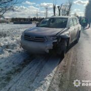 За вихідні на Прикарпатті сталось 4 ДТП: поліція з’ясовує деталі