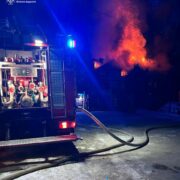 У Ворохті горів житловий будинок площею понад 300 квадратів