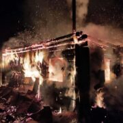 В Дзвиняцькій громаді згорів житловий будинок