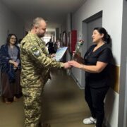 Медсестрам, які допомагають реабілітації воїнів, вручили подяки