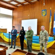 На Прикарпатті вручили посмертні нагороди родинам полеглих бійців. ФОТО