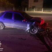 В Крихівцях 18-річний хлопець без прав вчинив аварію