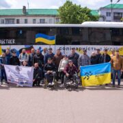 Франківські ветерани на новому автобусі вирушили на змагання у Рівне